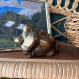 #292 Brass Laying Frog