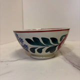 English painted bowl