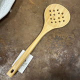 bamboo straining spoon