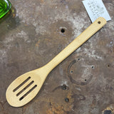 Bamboo Kitchen Utensil | Slotted Spoon