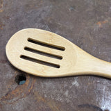 Bamboo Kitchen Utensil | Slotted Spoon