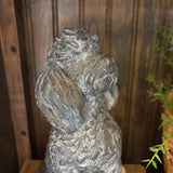 #325 Black Poodle Figurine