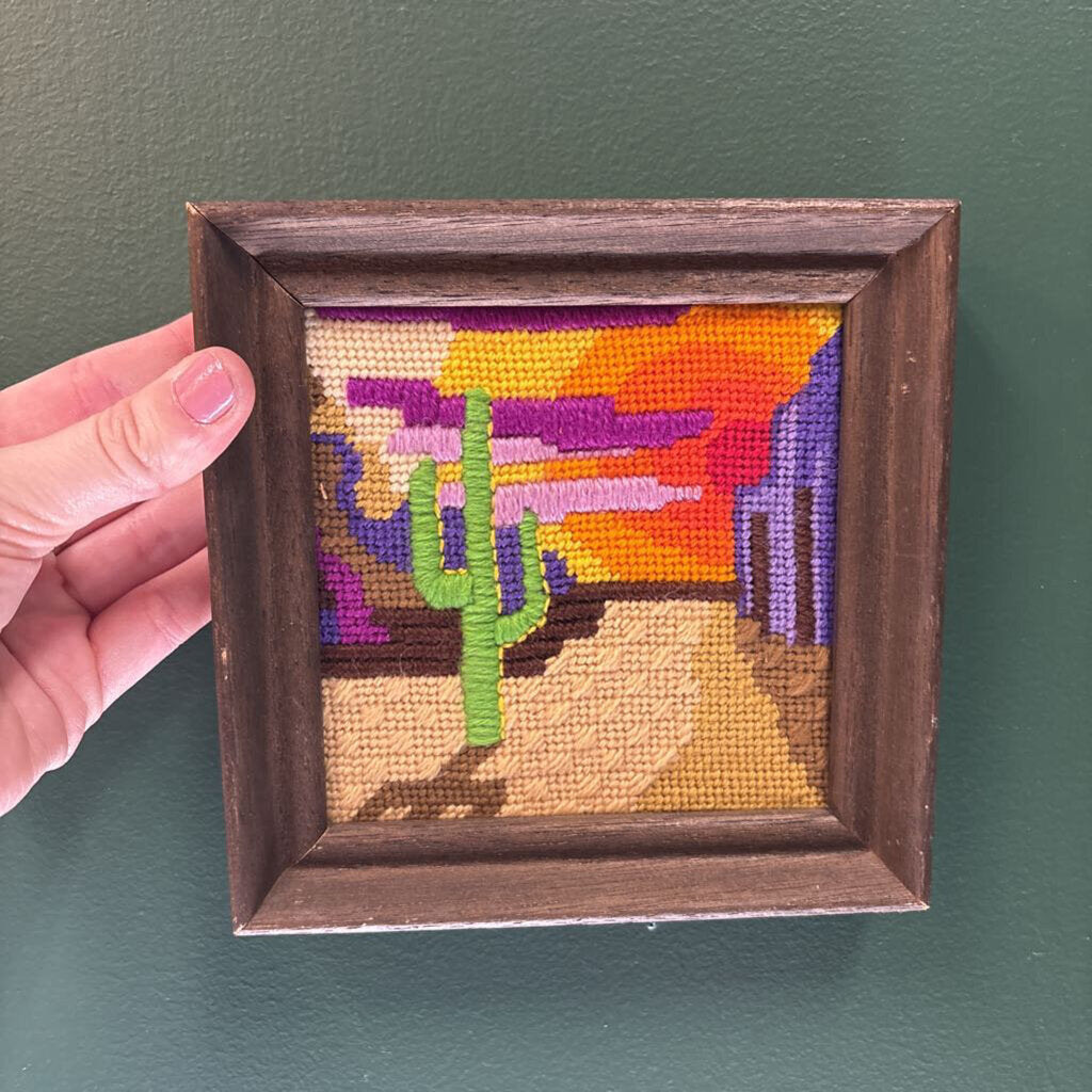 #349 Colorful Desert Cross Stitch