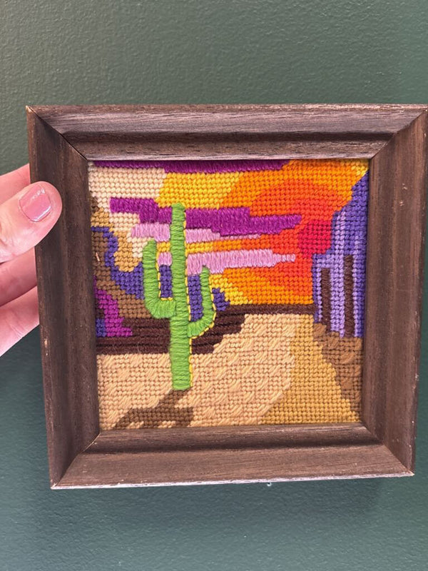 #349 Colorful Desert Cross Stitch