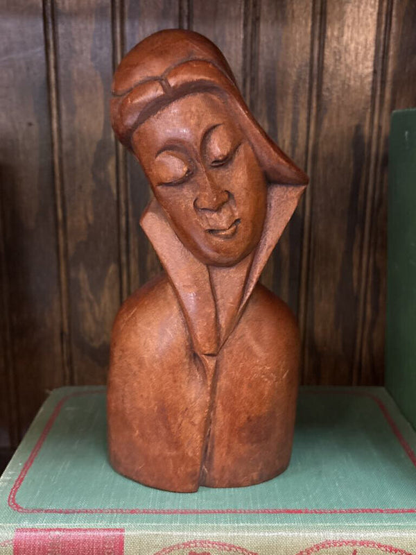 #368 Wooden Hand Carved Women