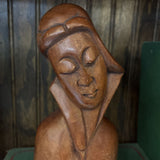 #368 Wooden Hand Carved Women