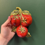 #372 Pottery Tomato Wall Hanging
