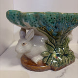 double sided rabbit footed bowl