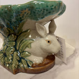 double sided rabbit footed bowl