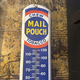 Vintage mail pouch thermometer