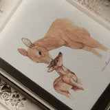 Doe & Fawn *FRAMED*