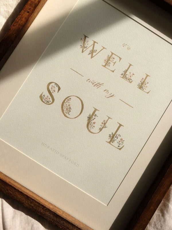 It is Well *FRAMED*