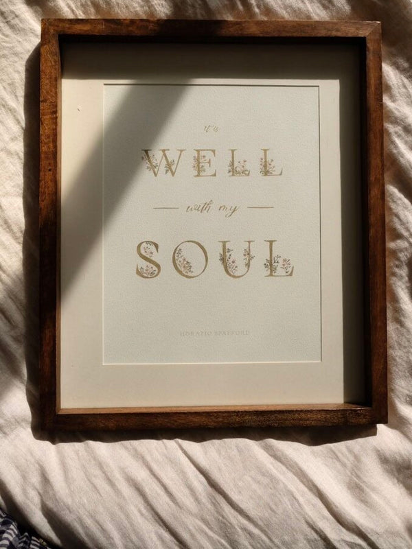 It is Well *FRAMED*