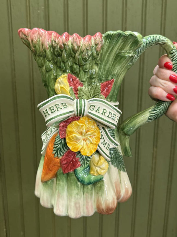Herb Garden Pitcher