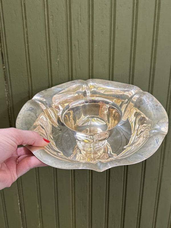 Reed and Barton Silver Serving Dish (2 piece)