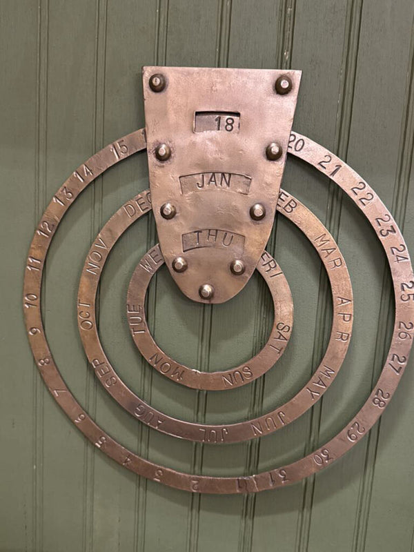Brass Perpetual Calendar