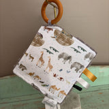Noah's ark crinkle paper