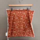 Burnt orange floral lovey