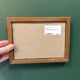 #458 Wood Framed Boat Print