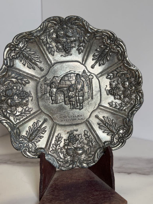 Jefferson, New Hampshire Silver Dish