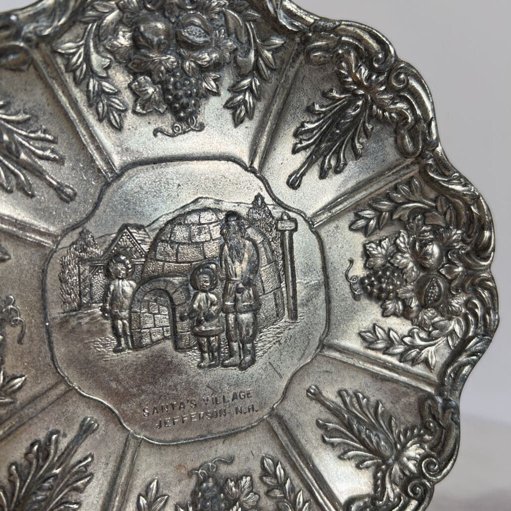 Jefferson, New Hampshire Silver Dish