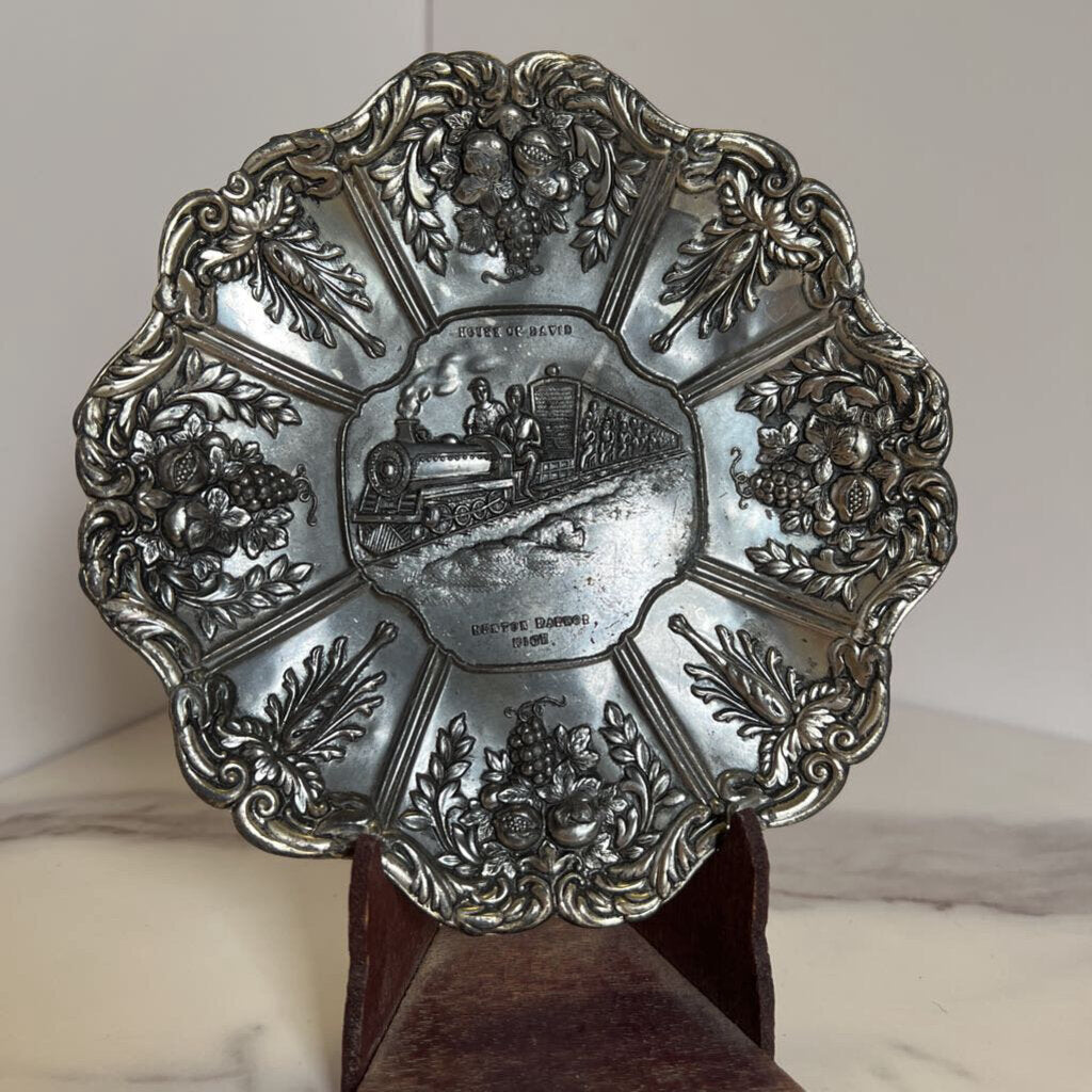 Benton Harbor, Michigan Silver Dish