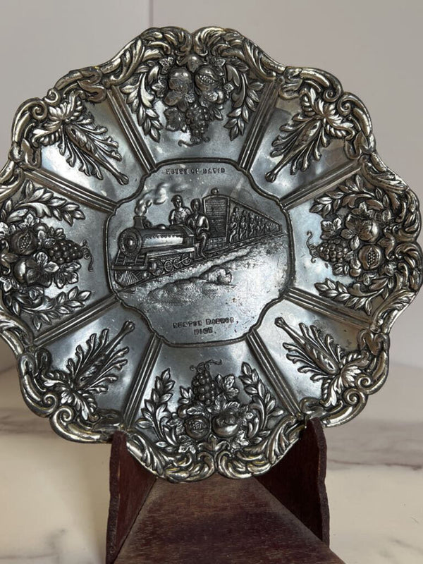 Benton Harbor, Michigan Silver Dish