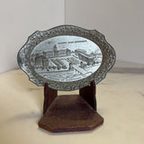 Metal souvenir dish - Harrisburg PA