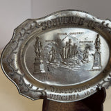 Metal souvenir dish - Jamestown Virginia