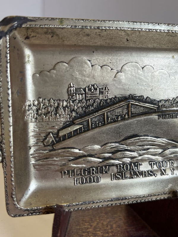 Souvenir Metal Dish - Pigram Boat Tour NY