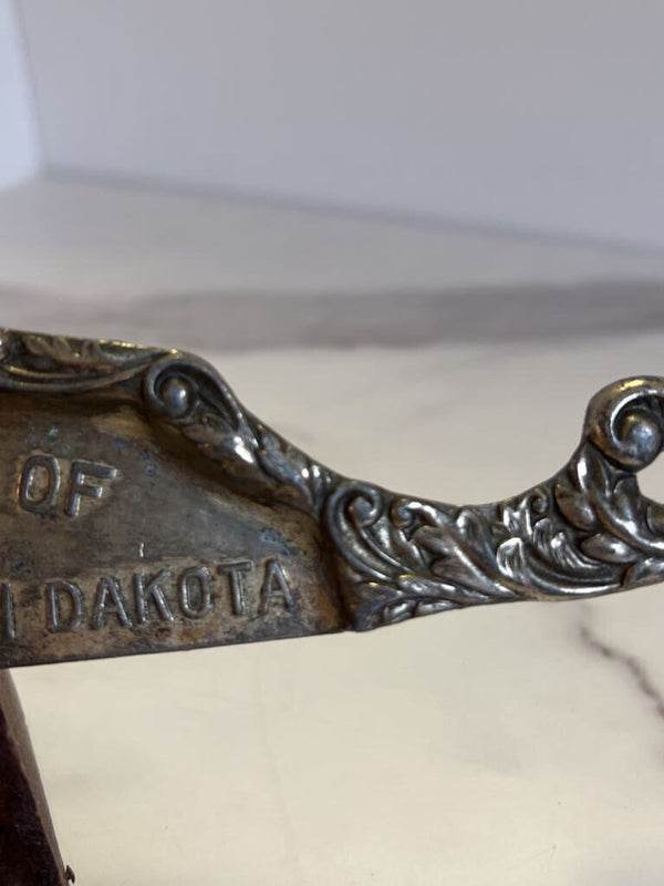 Silver Souvenir Dust/Crumb Pan - Black Hills South Dakota