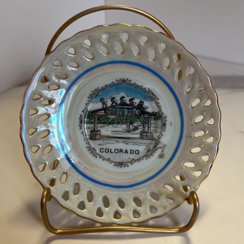 Souvenir Dish - Colorado North Pole