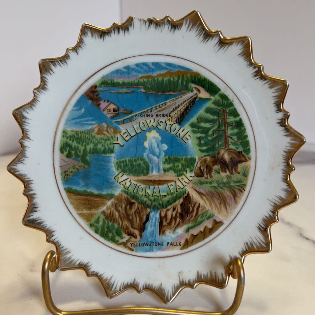 Souvenir Dish - Yellowstone National Park (as-is)