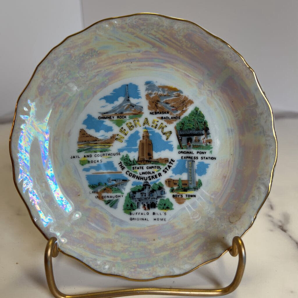 Souvenir Dish - Nebaraska
