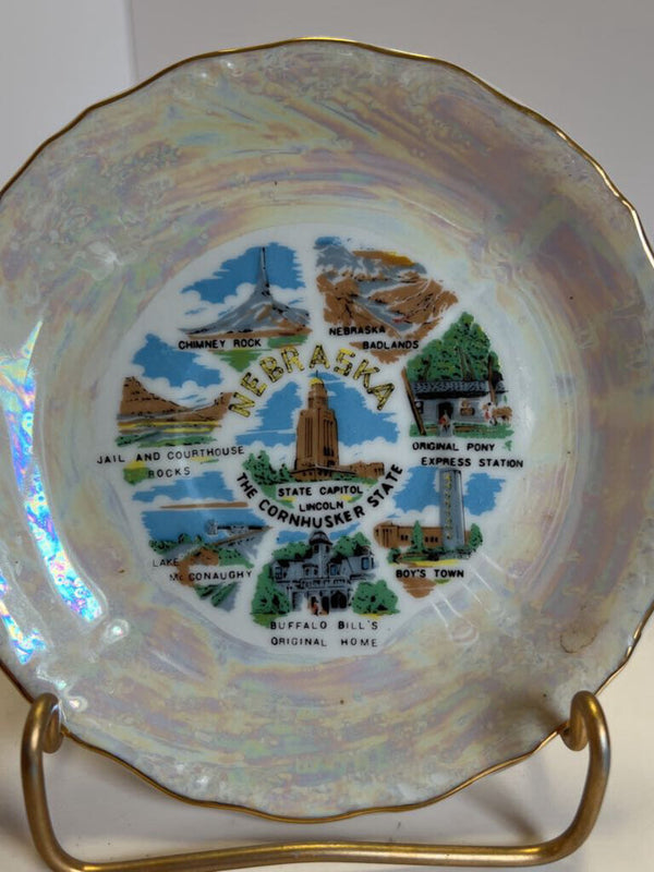 Souvenir Dish - Nebaraska