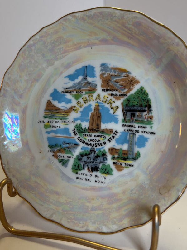 Souvenir Dish - Nebaraska