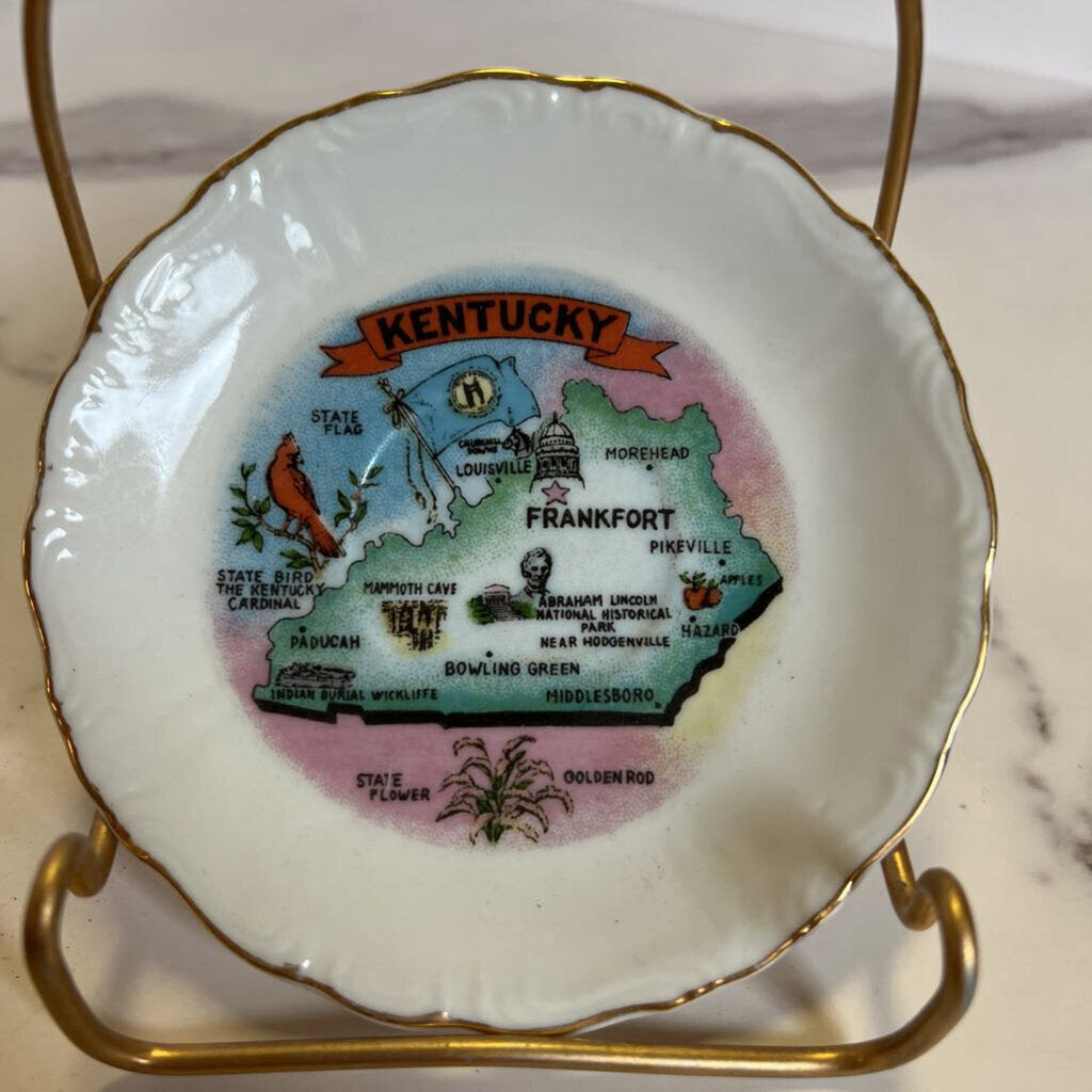 Petite Souvenir Dish - Kentucky