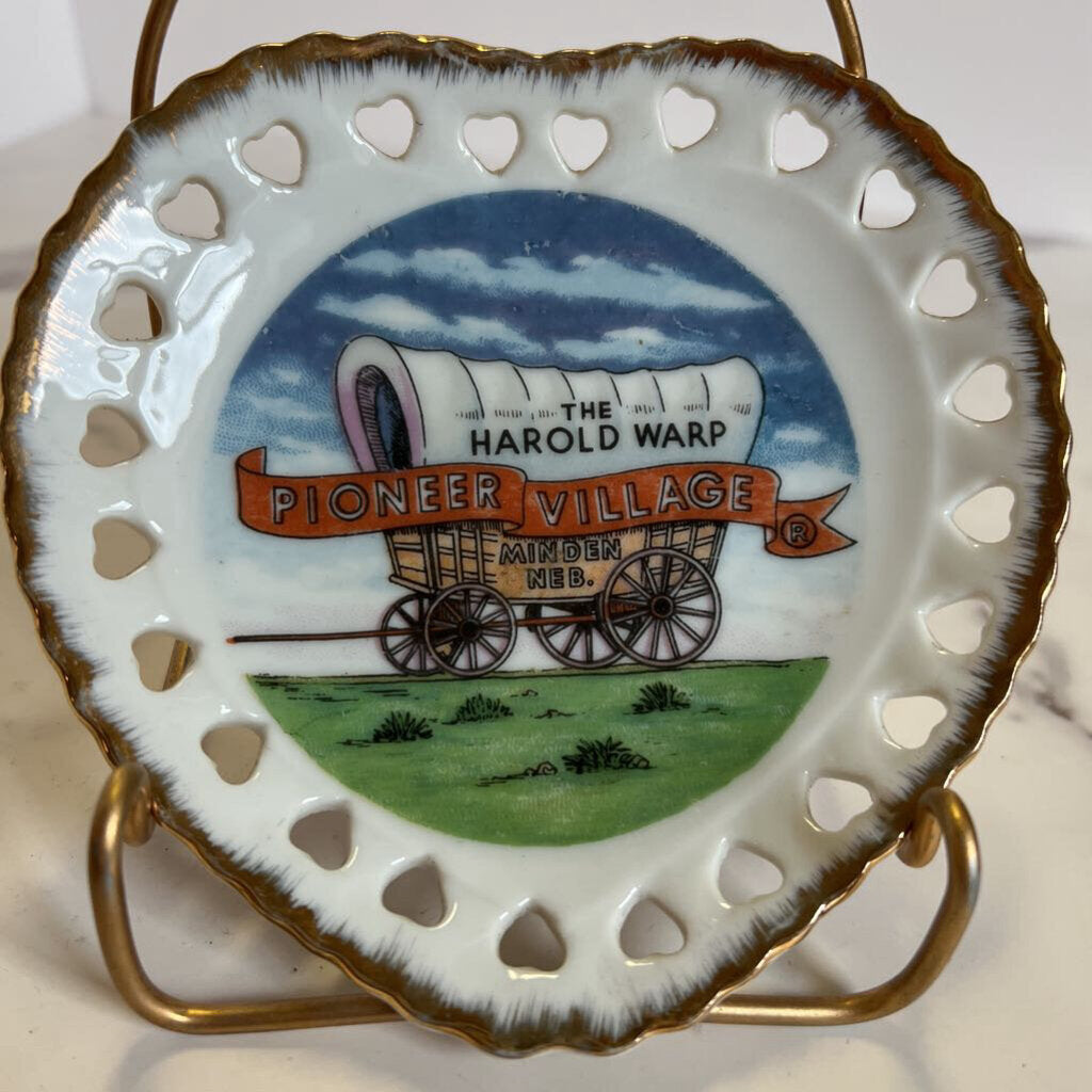 Heart-Shaped Souvenir Dish - Pioneer Village