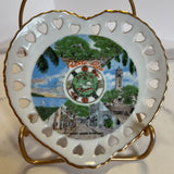 Heart-Shaped Souvenir Dish - Puerto Rico
