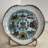 Heart-Shaped Souvenir Dish - Canada