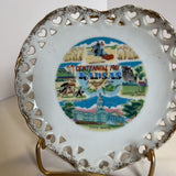 Heart-Shaped Souvenir Dish - Kansas