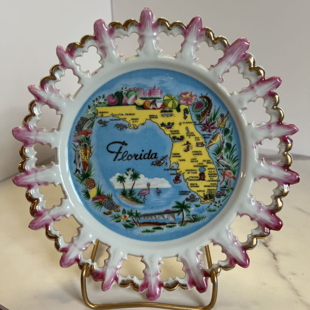 Souvenir Plate - Florida