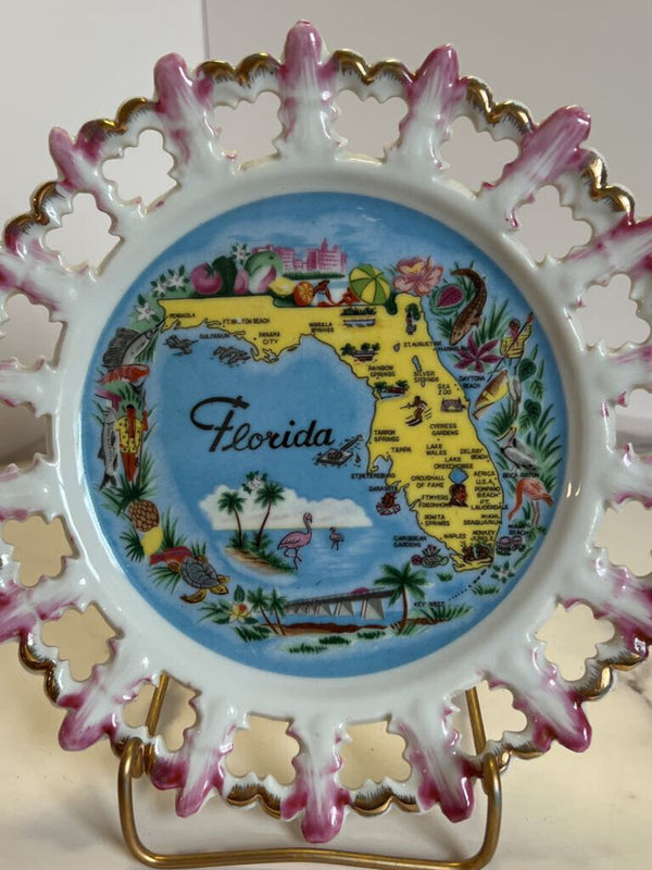 Souvenir Plate - Florida
