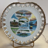 Heart-Shaped Souvenir Plate - Niagara Falls