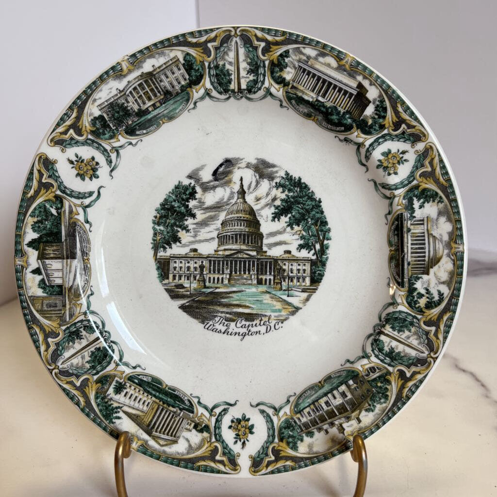 Souvenir Dessert Plate - Washington DC