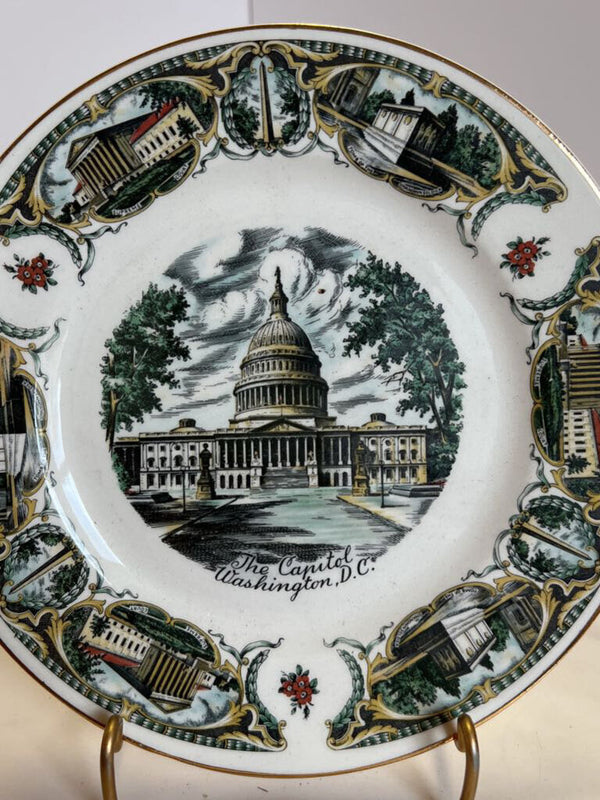 Souvenir Salad Plate - Washington DC