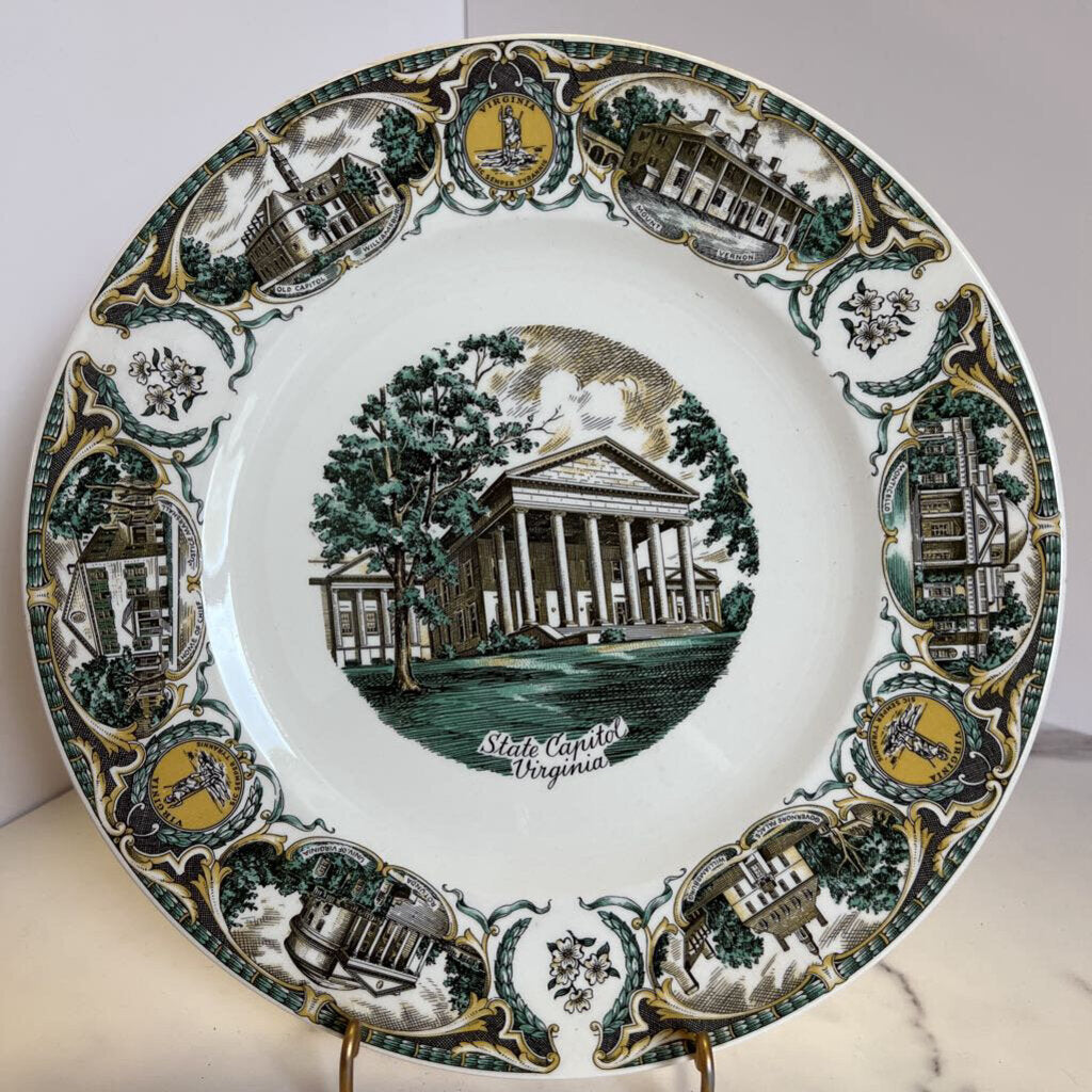 Souvenir Dinner Plate - Washington DC Style A