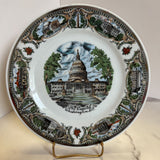 Souvenir Dinner Plate - Washington DC Style B