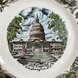 Souvenir Dinner Plate - Washington DC Style B