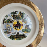 Souvenir Plate - Wyoming